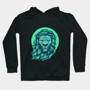 Green Lion Hoodie